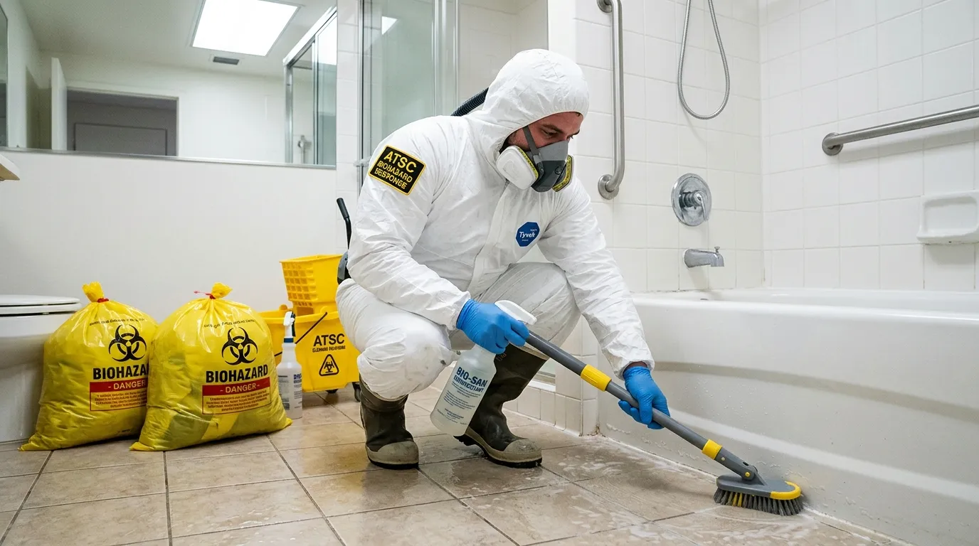 Decontamination equipment deployed for Blood Cleanup in Winter Springs